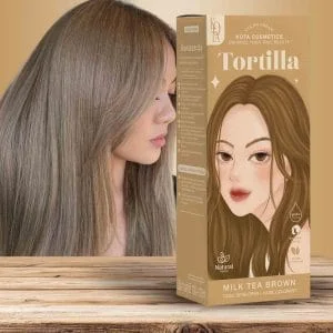 Kota Cosmetics Permanent Hair Color Cream – Tortilla (Milk Tea Brown)