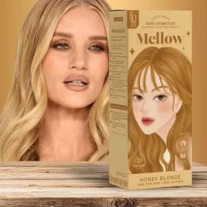 Kota Cosmetics Permanent Hair Color Cream Mellow (Honey Blonde)