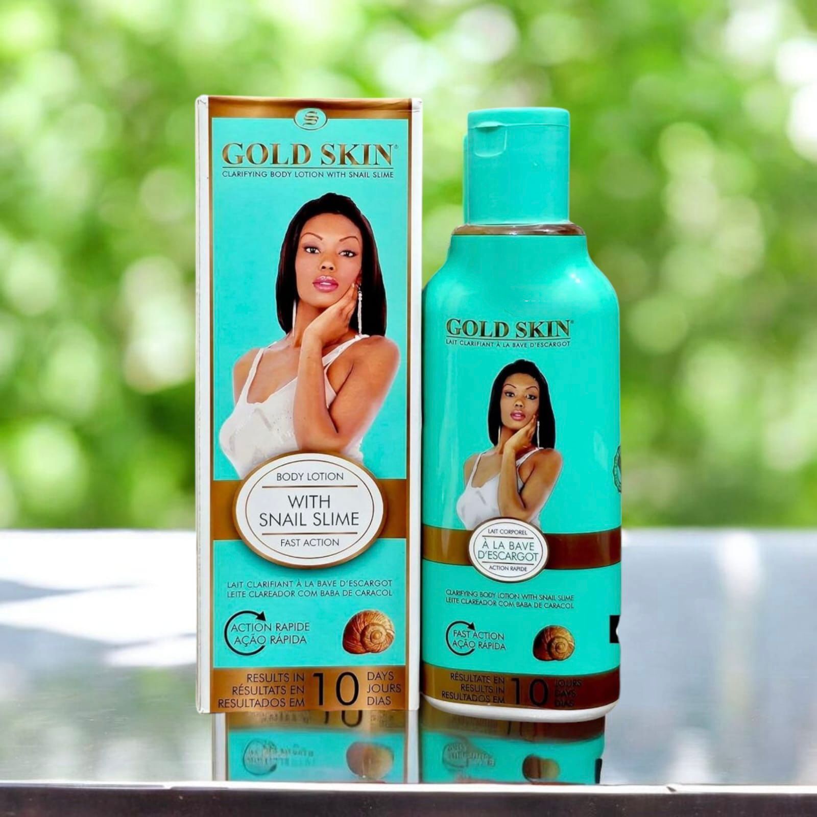 GOLD SKIN Clarifying Body Lotion with snail slime 250ml