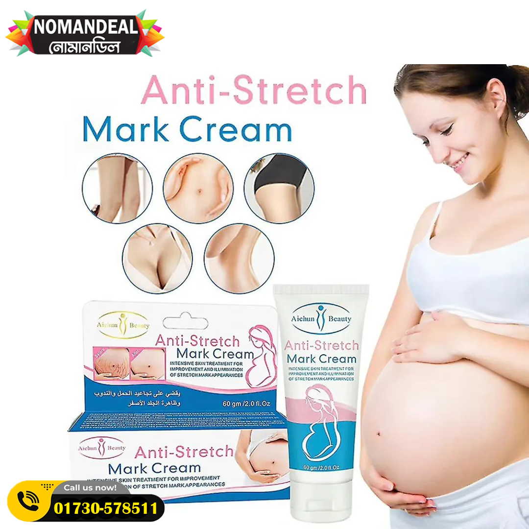 Anti-stretch Mark Cream For Pregnancy Repair Skin Mark Remover Body Lotion 60ml